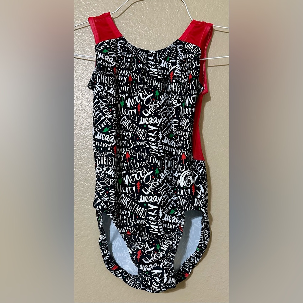 Garland Activewear Christmas Themed Gymnastics Leotard